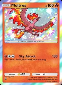 Moltres — Mega Rising — One Shiny