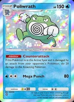 Poliwrath — Mega Rising — One Shiny