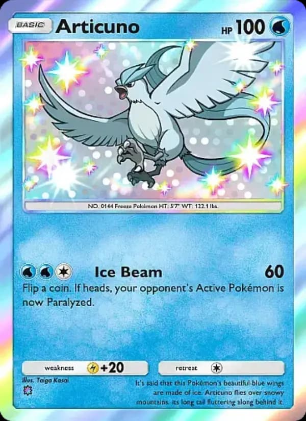 Articuno — Mega Rising, One Shiny