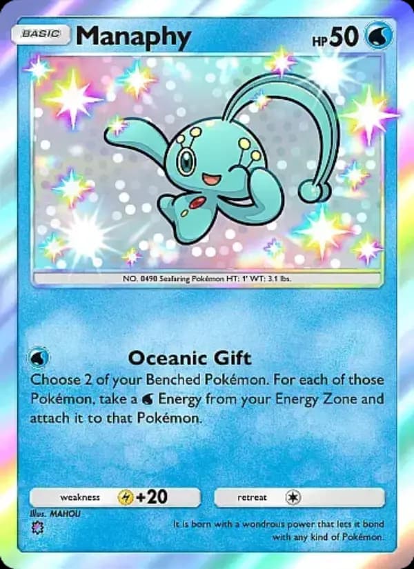 Manaphy — Mega Rising, One Shiny
