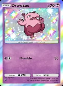 Drowzee — Mega Rising — One Shiny