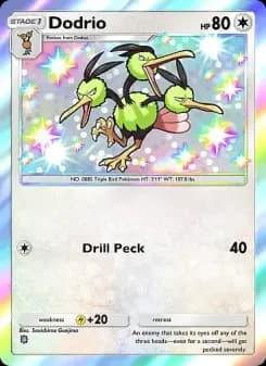 Dodrio — Mega Rising — One Shiny