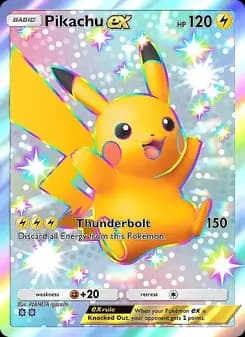 Pikachu ex — Mega Rising — Two Shiny