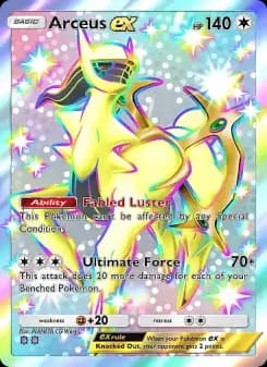 Arceus ex — Mega Rising — Two Shiny