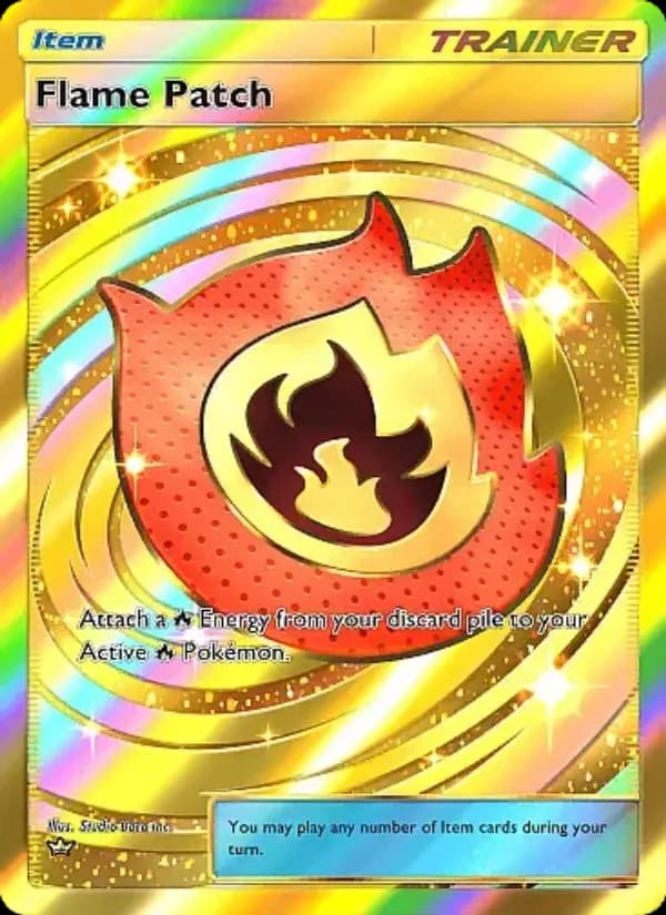 Flame Patch — Mega Rising, Crown