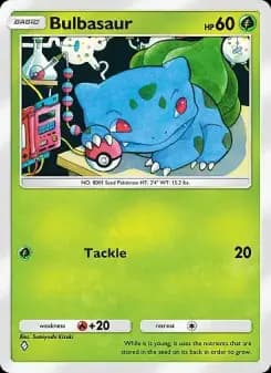 Bulbasaur — Crimson Blaze — One Diamond