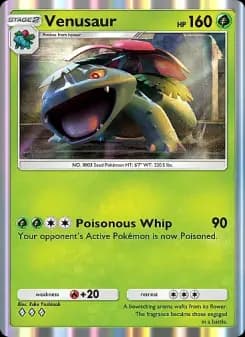 Venusaur — Crimson Blaze — Three Diamond