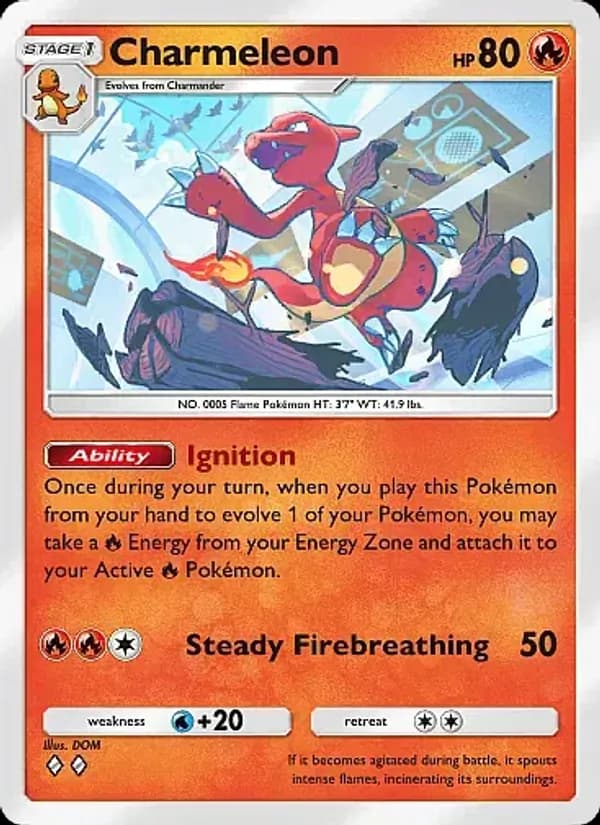 Charmeleon — Crimson Blaze, Two Diamond
