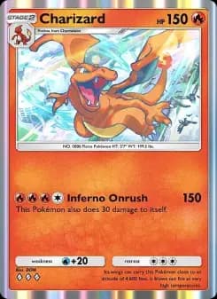 Charizard — Crimson Blaze — Three Diamond
