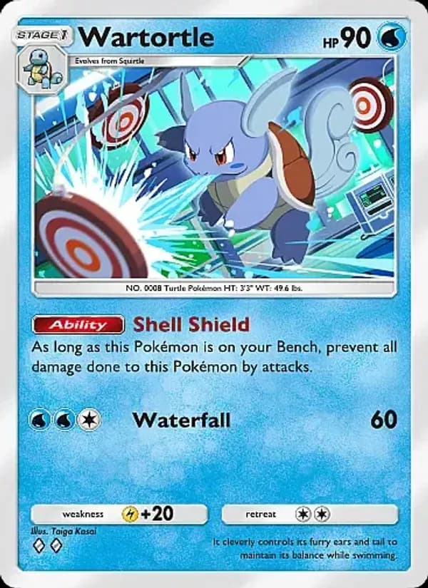 Wartortle — Crimson Blaze, Two Diamond