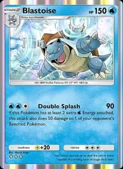 Blastoise — Crimson Blaze — Three Diamond