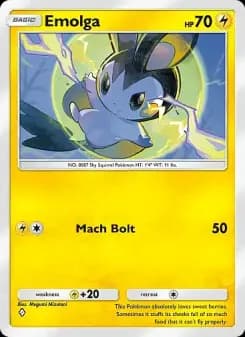 Emolga — Crimson Blaze — One Diamond