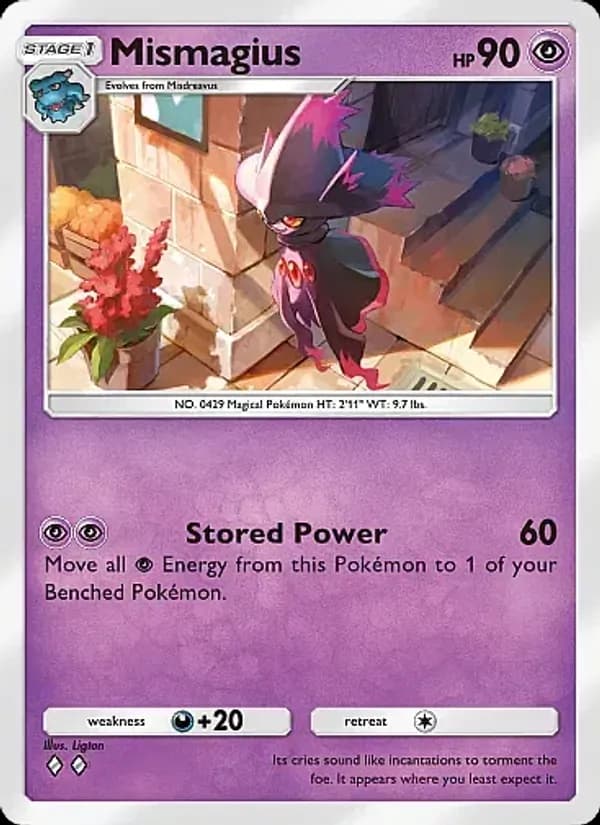 Mismagius — Crimson Blaze, Two Diamond