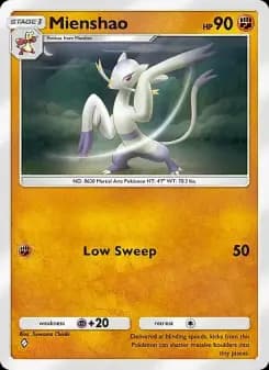 Mienshao — Crimson Blaze — One Diamond