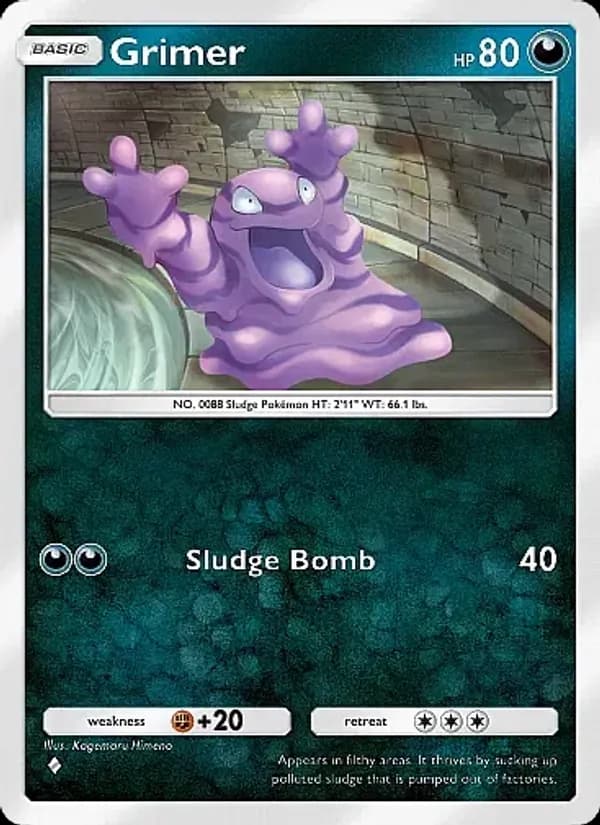 Grimer — Crimson Blaze, One Diamond