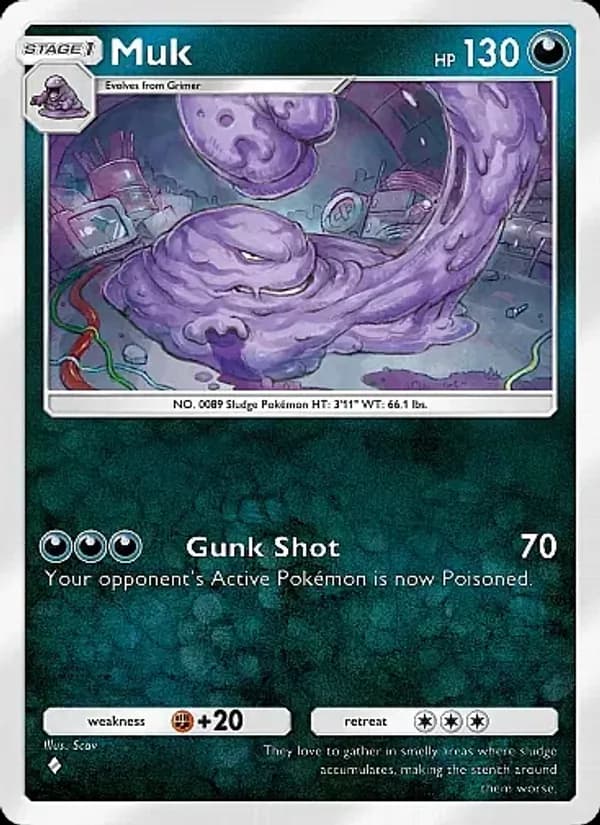 Muk — Crimson Blaze, One Diamond