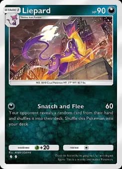 Liepard — Crimson Blaze — Two Diamond
