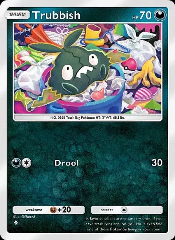 Trubbish — Crimson Blaze, One Diamond