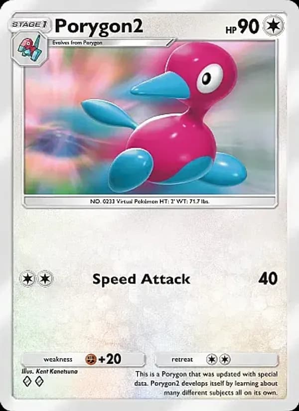Porygon2 — Crimson Blaze, Two Diamond