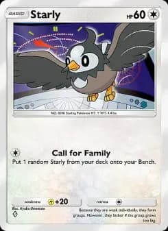 Starly — Crimson Blaze — One Diamond