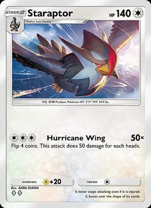 Staraptor — Crimson Blaze, Two Diamond