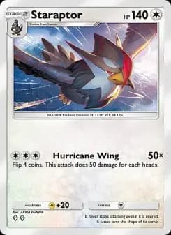 Staraptor — Crimson Blaze — Two Diamond