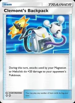 Clemont's Backpack — Crimson Blaze — Two Diamond