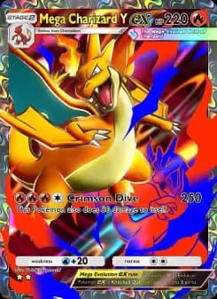 Mega Charizard Y ex — Crimson Blaze — Two Star