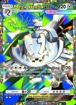 Mega Steelix ex — Crimson Blaze — Two Star