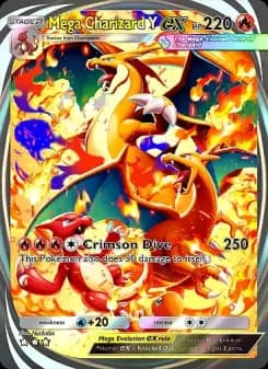 Mega Charizard Y ex — Crimson Blaze — Three Star