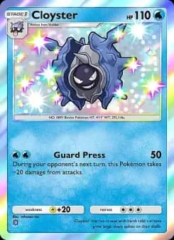 Cloyster — Crimson Blaze — One Shiny