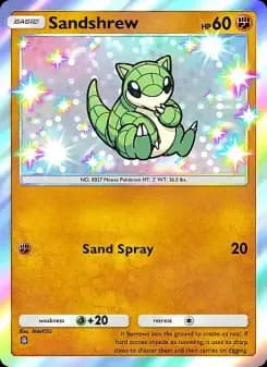 Sandshrew — Crimson Blaze — One Shiny