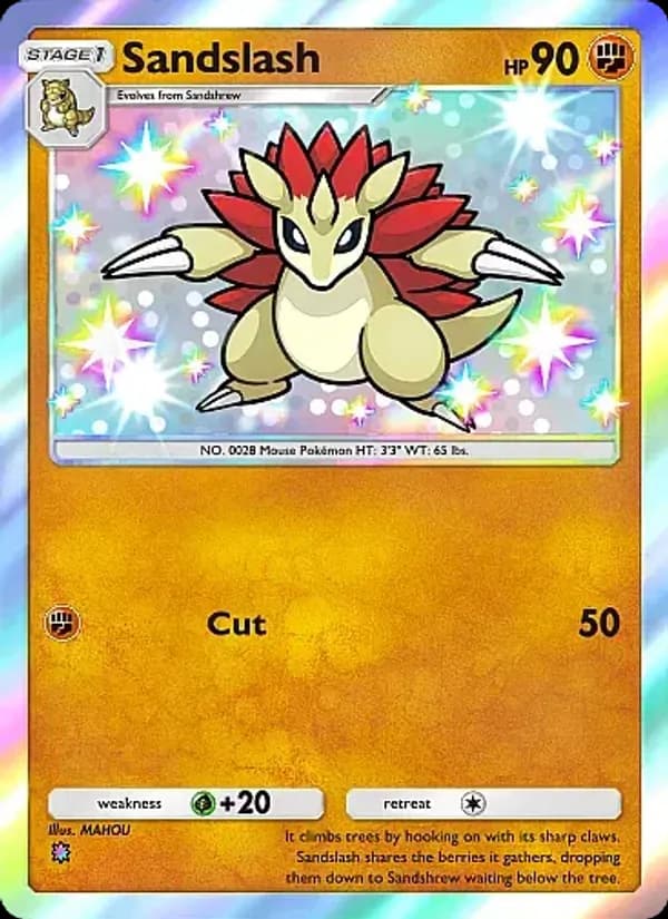 Sandslash — Crimson Blaze, One Shiny