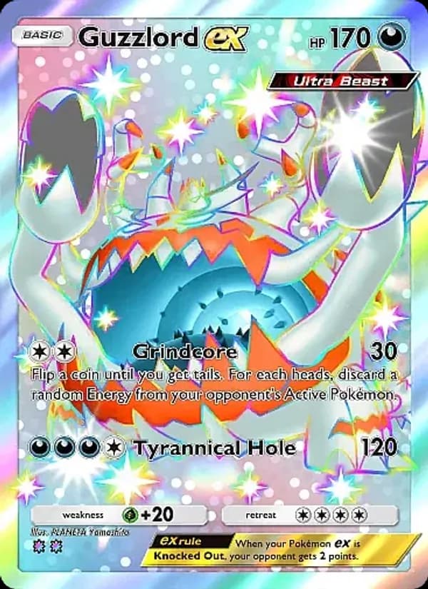 Guzzlord ex — Crimson Blaze, Two Shiny