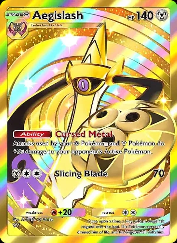 Aegislash — Crimson Blaze, Crown