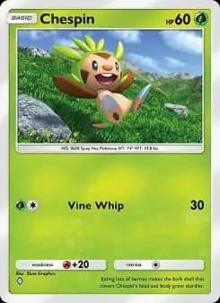 Chespin — Fantastical Parade — One Diamond