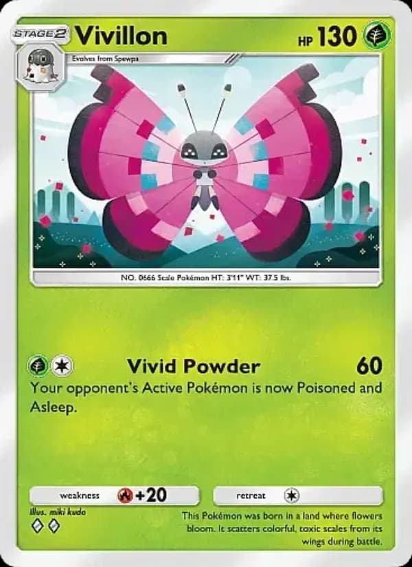 Vivillon — Fantastical Parade, Two Diamond