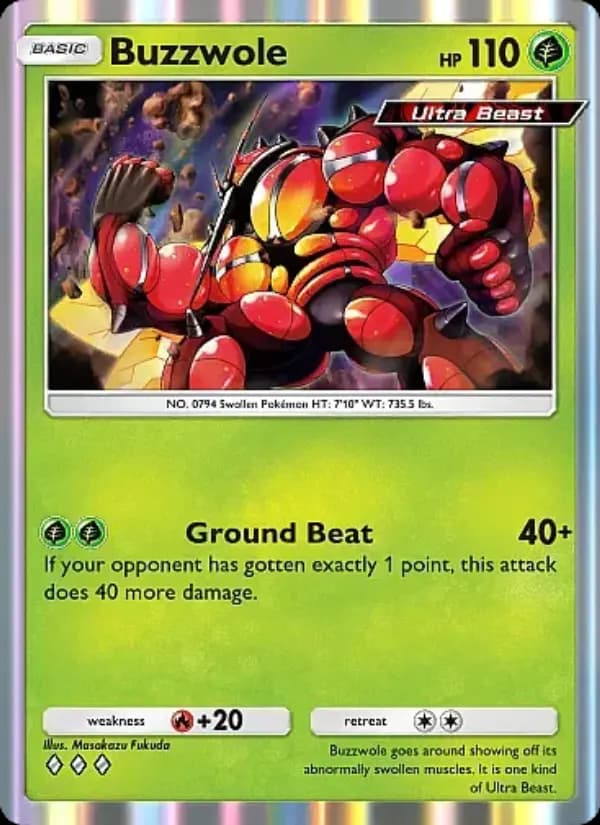 Buzzwole — Fantastical Parade, Three Diamond