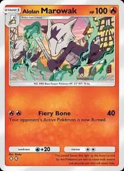 Alolan Marowak — Fantastical Parade — Two Diamond