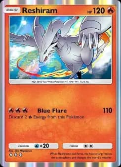 Reshiram — Fantastical Parade — Three Diamond