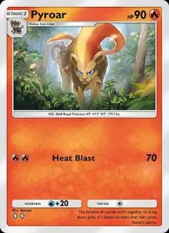 Pyroar — Fantastical Parade — Two Diamond