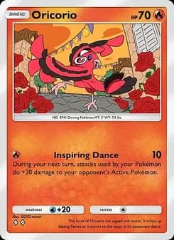 Oricorio — Fantastical Parade — Two Diamond