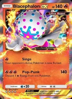Blacephalon ex — Fantastical Parade — Four Diamond