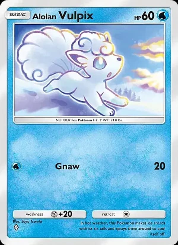 Alolan Vulpix — Fantastical Parade, One Diamond