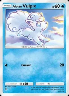 Alolan Vulpix — Fantastical Parade — One Diamond