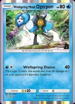 Wellspring Mask Ogerpon — Fantastical Parade — Three Diamond