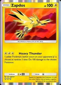 Zapdos — Fantastical Parade — Three Diamond