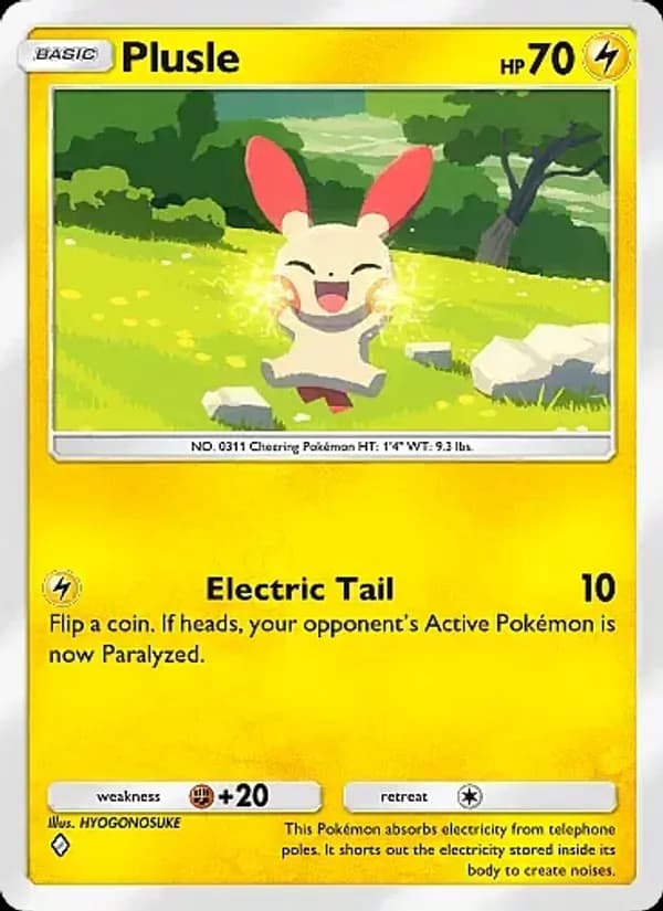 Plusle — Fantastical Parade, One Diamond