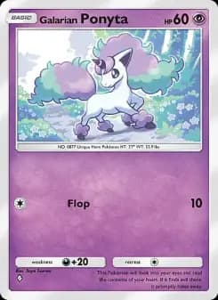 Galarian Ponyta — Fantastical Parade — One Diamond