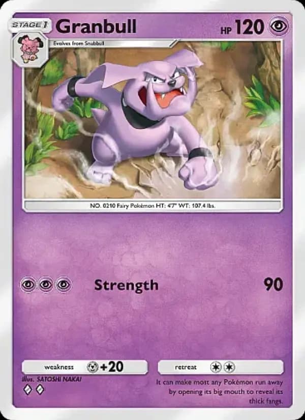 Granbull — Fantastical Parade, Two Diamond